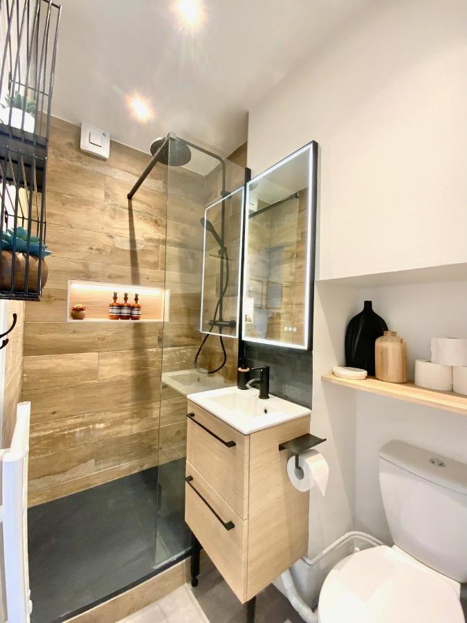 Appartements Chaleureux - 15 Min A Pied De La Gare Le Havre Exterior foto