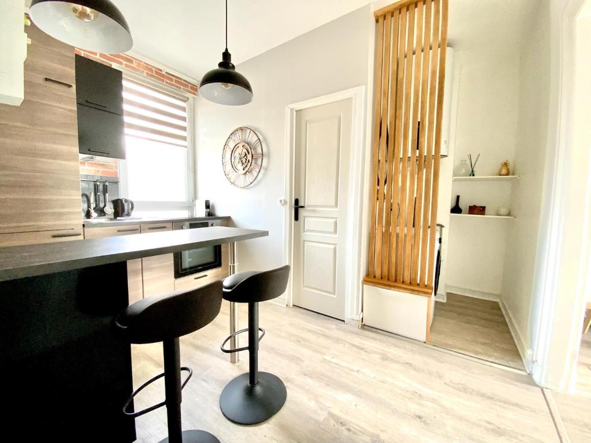 Appartements Chaleureux - 15 Min A Pied De La Gare Le Havre Exterior foto