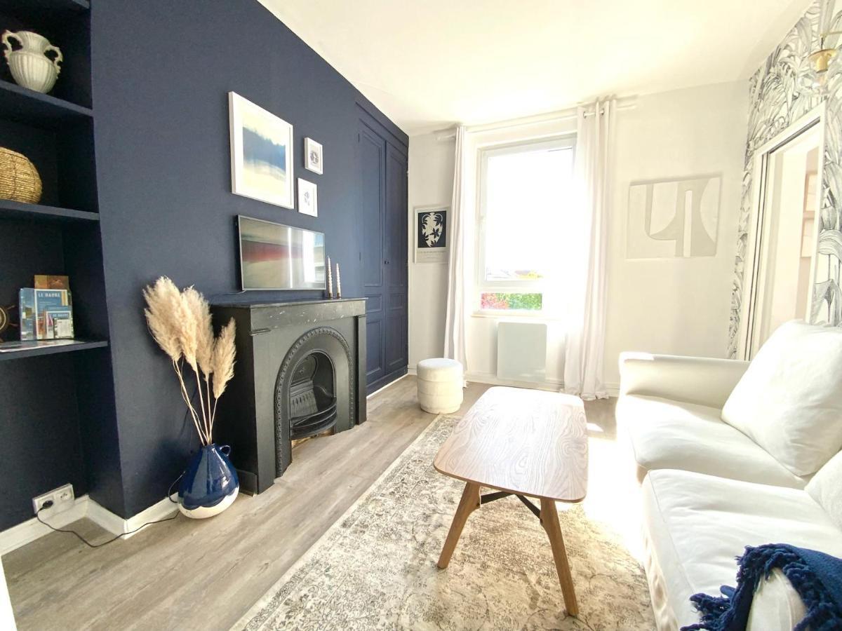Appartements Chaleureux - 15 Min A Pied De La Gare Le Havre Exterior foto